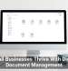 Small Businesses Thrive With Digital Document Management